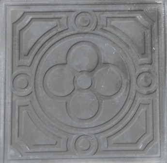 40 X 40 ROSETA NEGRO